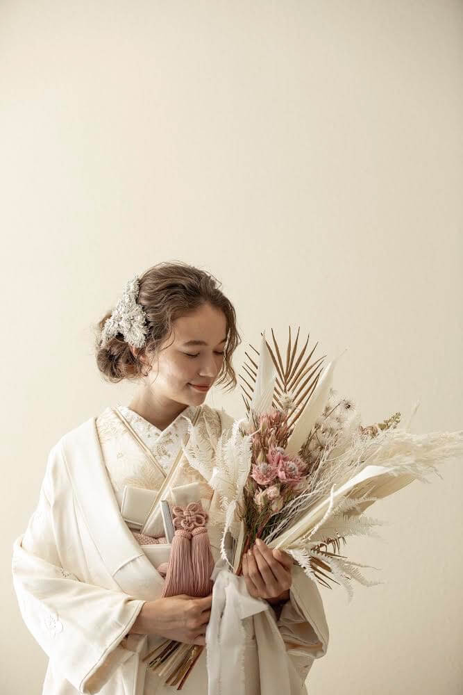 金葦 刺繍對襟外披 赤金色アウター 新中式 大正昭和 結婚式成人 