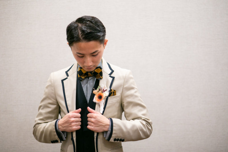 タキシードもベージュカラーが人気です！ | STYLE UN